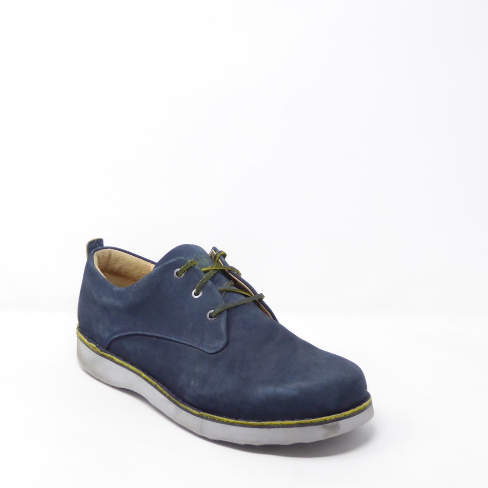 Samuel Hubbard Mens Hubbard Free Oxford Navy Blue Nubuck Size 12 Wide